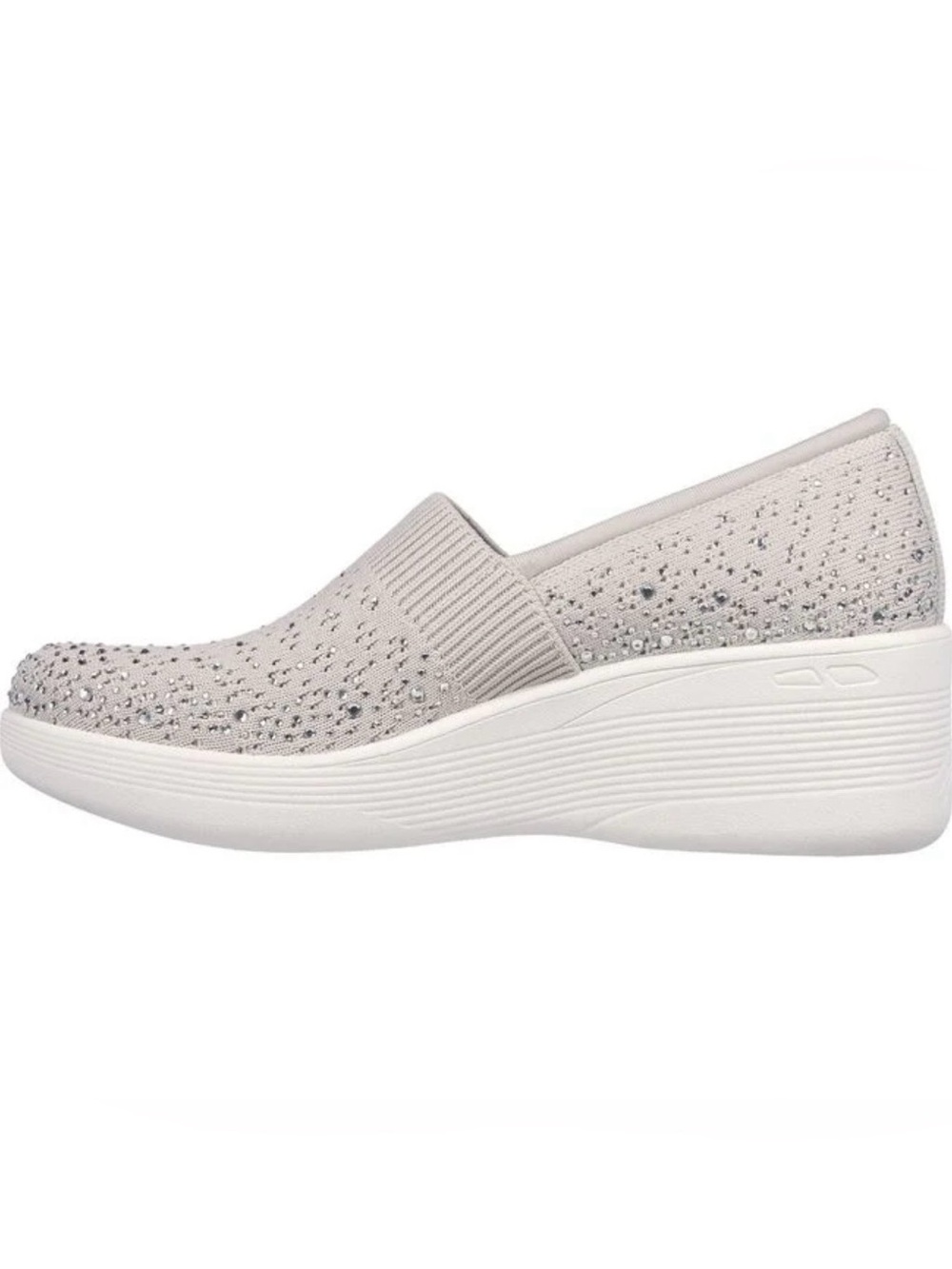 SKECHERS WOMEN'S MARTHA STEWART PIER-LITE REFLECTION WEDGE - Picture 2 of 9